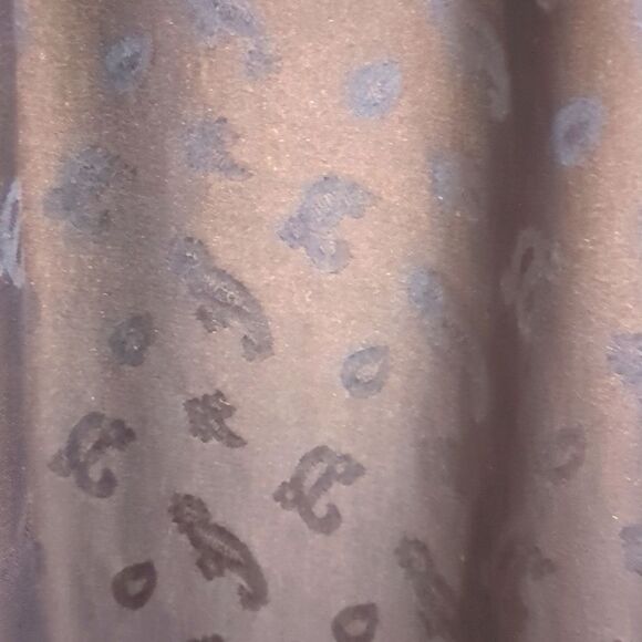 J. Crew Navy Knee Length Silk Jacquard Tonal Shift Dress Size 6 - Picture 8 of 15